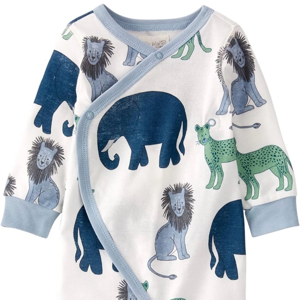 Little Planet by Carter's Organic Cotton Footless Wrap Sleep & Play